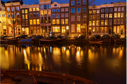 Houses of Amsterdam, Netherlands, an Architecture Photo by Neirfy