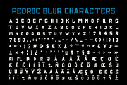 Pedroc Blur, a Sans Serif Font by Craft Supply Co. (Thumbnail 8 of 8)