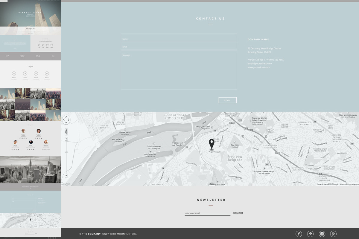 American Dream One Page Template, a Landing Page Template by CapitalTemplate2 (Photo 6 of 8)