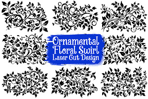 Decorative Flower Ornament Design, an Illustration by BIPLOB EXPERT