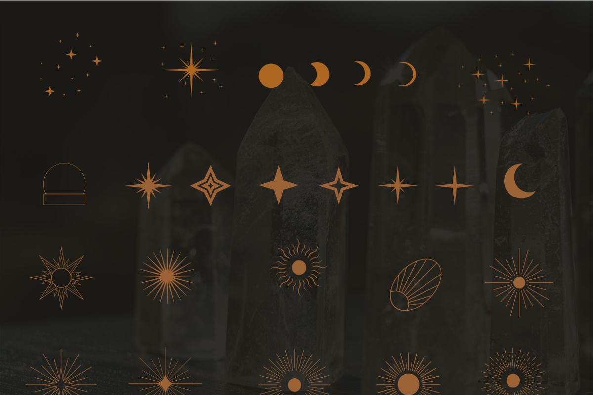 A set of magical logos, a Branding & Logo Template by Yana_mide (Photo 9 of 12)