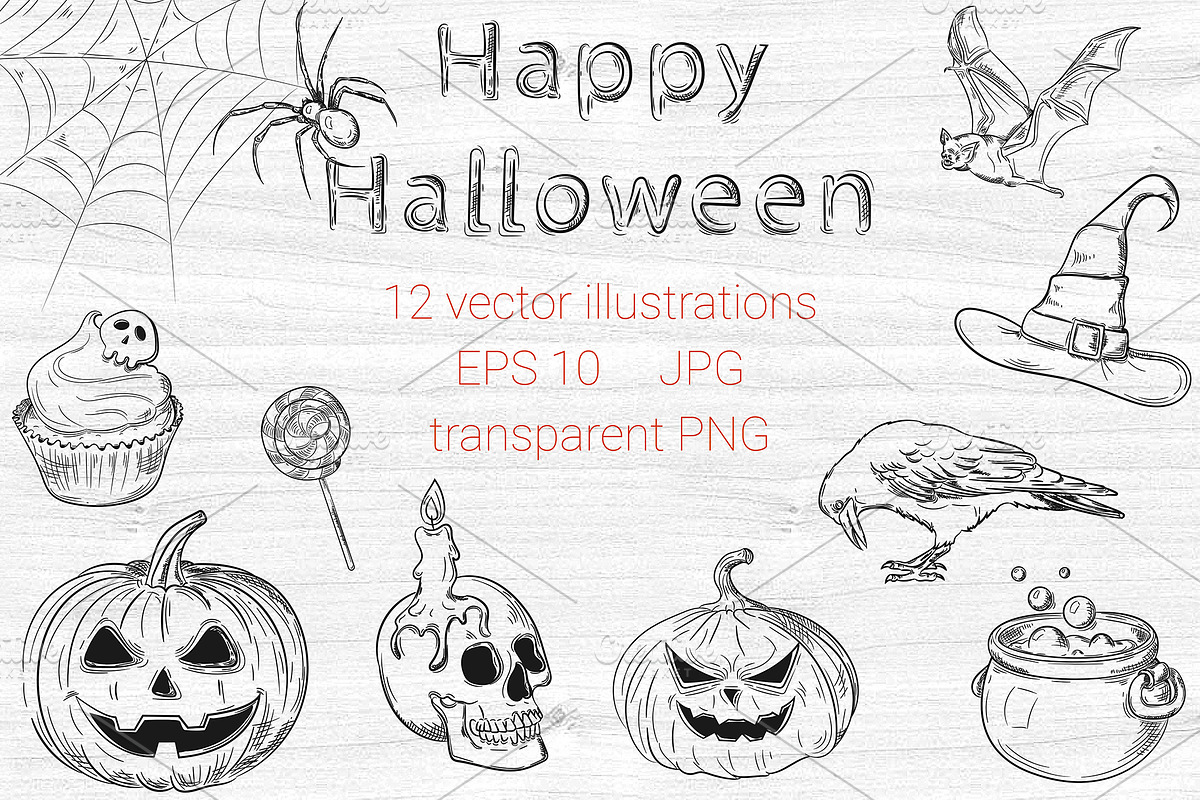 Happy Halloween, an Illustration by HmarkaShop (Photo 2 of 4)