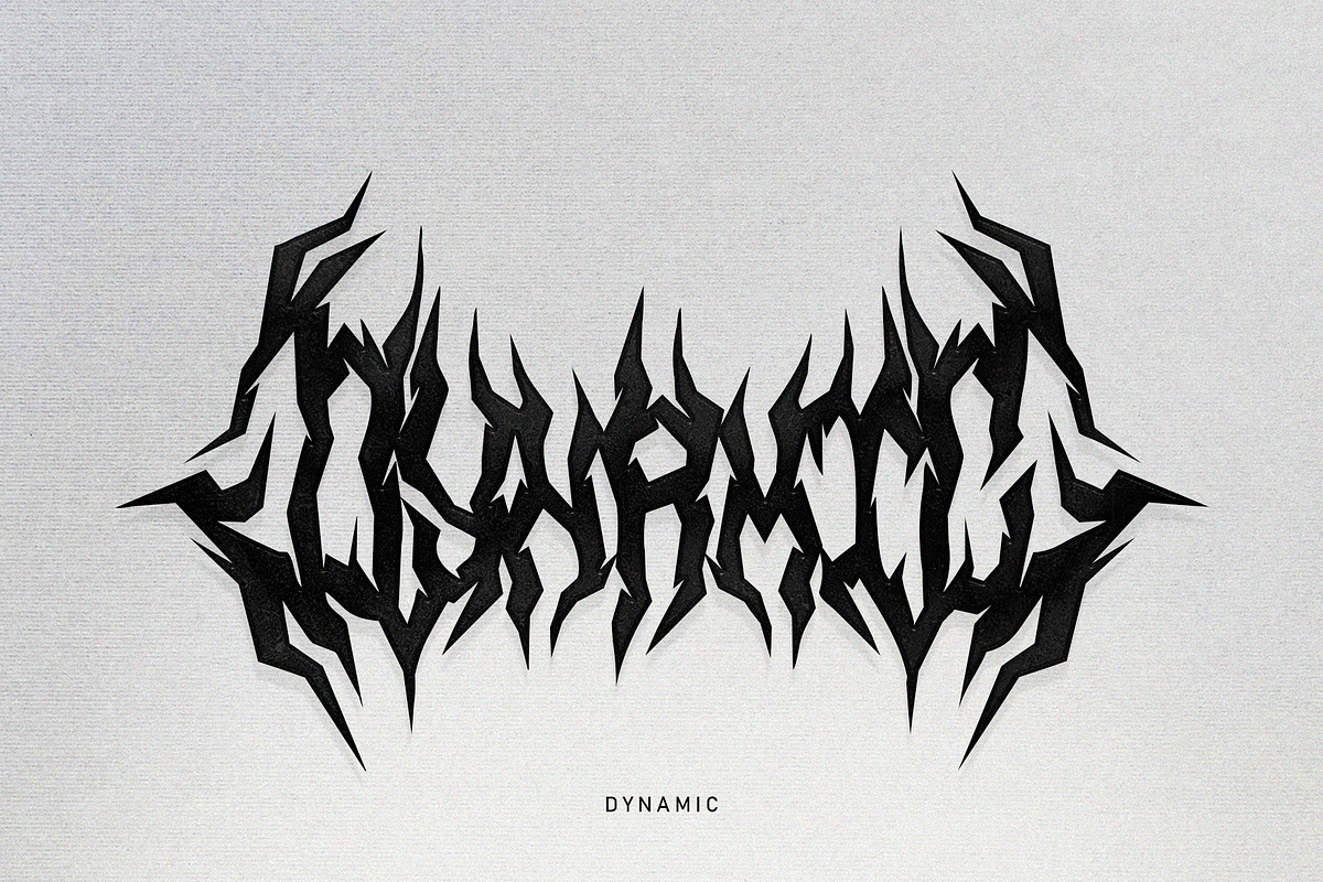 Morexbomb | Metal Font, a Blackletter Font by WingBuk (Photo 7 of 13)