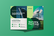 Solar Energy Bifold Brochure, a Brochure Template by MMPixelCraft (Thumbnail 2 of 4)