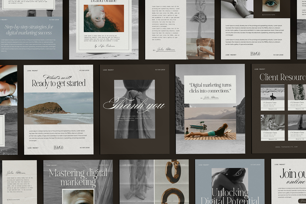 Coaching Workbook Canva Template, a Presentation Template by Amaré Creative (Photo 6 of 13)