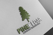 Pine Cedar Tree Logo 10 % discount, a Branding & Logo Template by Josuf Media (Thumbnail 1 of 6)