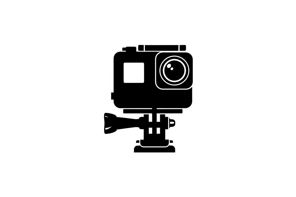 60 Action Camera Silhouette Icon, an Illustration by Artivon (Photo 32 of 61)
