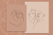 Only Love Line Art Posters, a Decorative Illustration by Miracles Everywhere (Thumbnail 3 of 6)