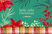 Gouache Christmas clipart set, a Decorative Illustration by swiejko (Thumbnail 3 of 3)