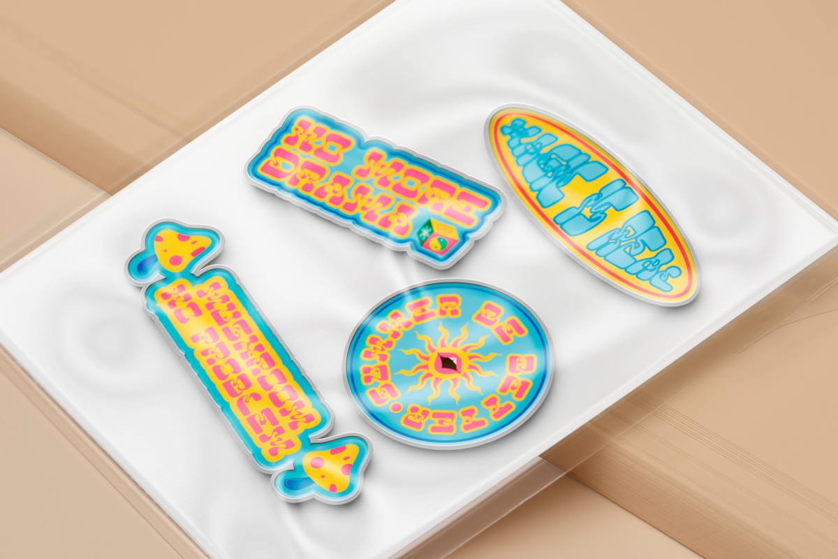 Neon Daze - Psychadelic Font, a Font by PutraCetol Studio (Photo 10 of 11)