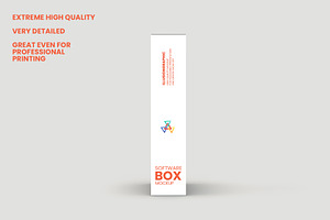 Software Box Mockup V.3 - 11 Views