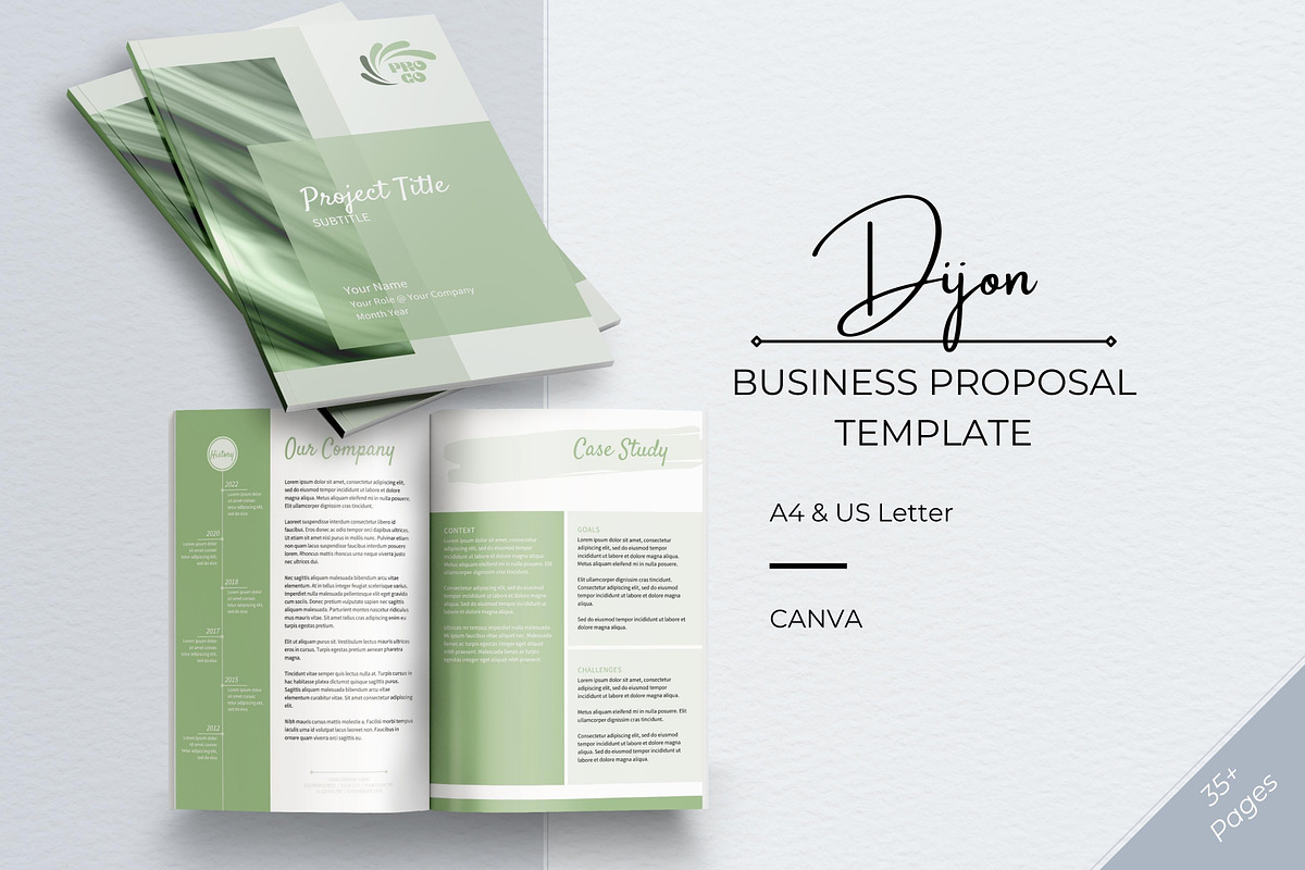 Business Proposal Template 35+ Pages