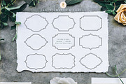 Fancy Ornate Frames, an Object Graphic by Freshmint Paperie (Thumbnail 1 of 3)