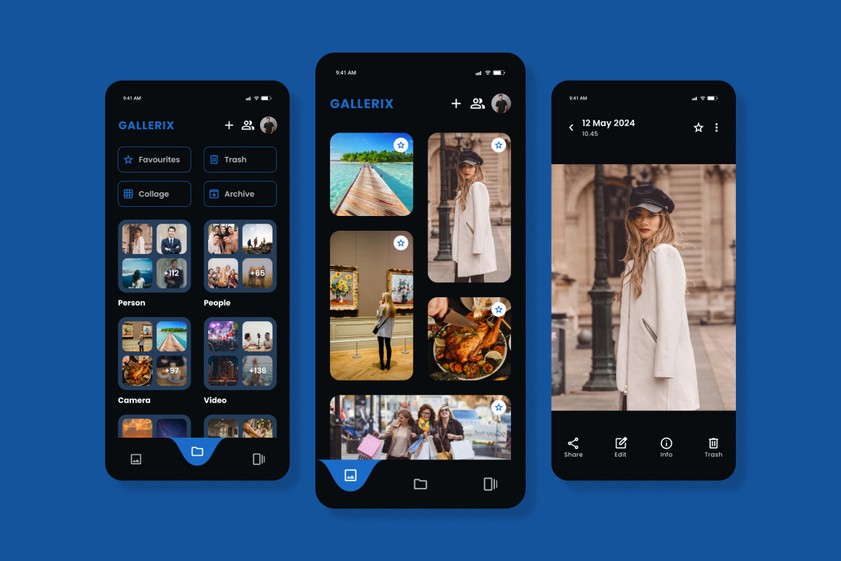 Gallerix - Photo Gallery Mobile App, an App Template by trabaskriya (Photo 5 of 5)