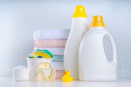 Laundry, washing and cleaning concept., an Industrial Photo by Rimma