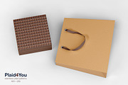 Chocolate & Waffles Sweet Patterns, a Texture Graphic by Plaid4You (Thumbnail 6 of 8)