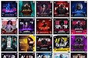 100 Party Flyers Bundle Canva 4x4, a Flyer Template by FLYERHIVE (Thumbnail 4 of 7)