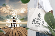 12 Aesthetic Nature and Yoga Logo, a Branding & Logo Template by Dordar.Lab (Thumbnail 5 of 5)