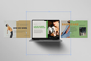 Laptop Screen Website Mockup, a Wearable Device Mockup by Tahtagraphic (Thumbnail 5 of 10)