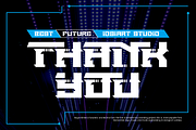 Nogiw Rimen - Futuristic Font, a Sans Serif Font by Iqsiart Studio (Thumbnail 8 of 8)