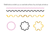 Decorative Circle & Square Frames, a Graphic by Melissa Held Designs (Thumbnail 6 of 6)