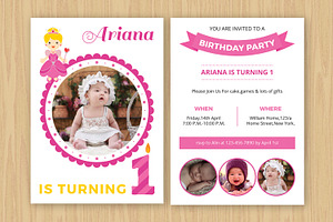 Birthday Invitation Template-V531, a Flyer Template by Template Shop