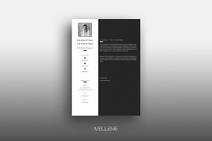 Resume / CV Template - Samantha