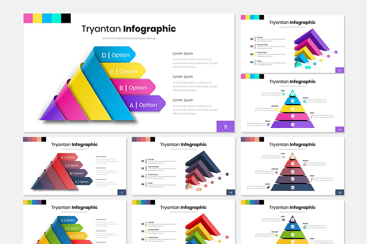 Tryantan Infographic Template, a Presentation Template by Analogous Temp (Photo 2 of 3)