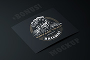 Locomotive logo illustration, a Branding & Logo Template by SODESIGN (Thumbnail 7 of 8)