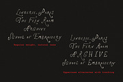 The Rose Atelier// Hand drawn Font, a Handwritten Font by PeachCreme (Thumbnail 13 of 15)