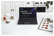 Device PSD Mockups | LAPTOP + IPHONE, a Mac Mockup by Hi, Mock-Up! (Thumbnail 4 of 9)