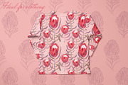 Protea Tropical Pattern, a Pattern Graphic by watercolor kamill (Thumbnail 6 of 12)