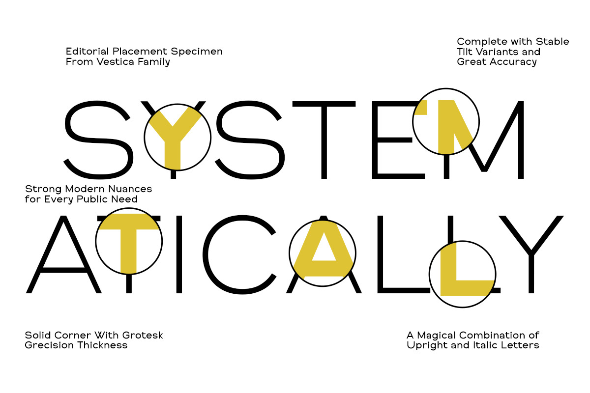 Vestica Neue, a Sans Serif Font by Slex Studio (Photo 2 of 15)