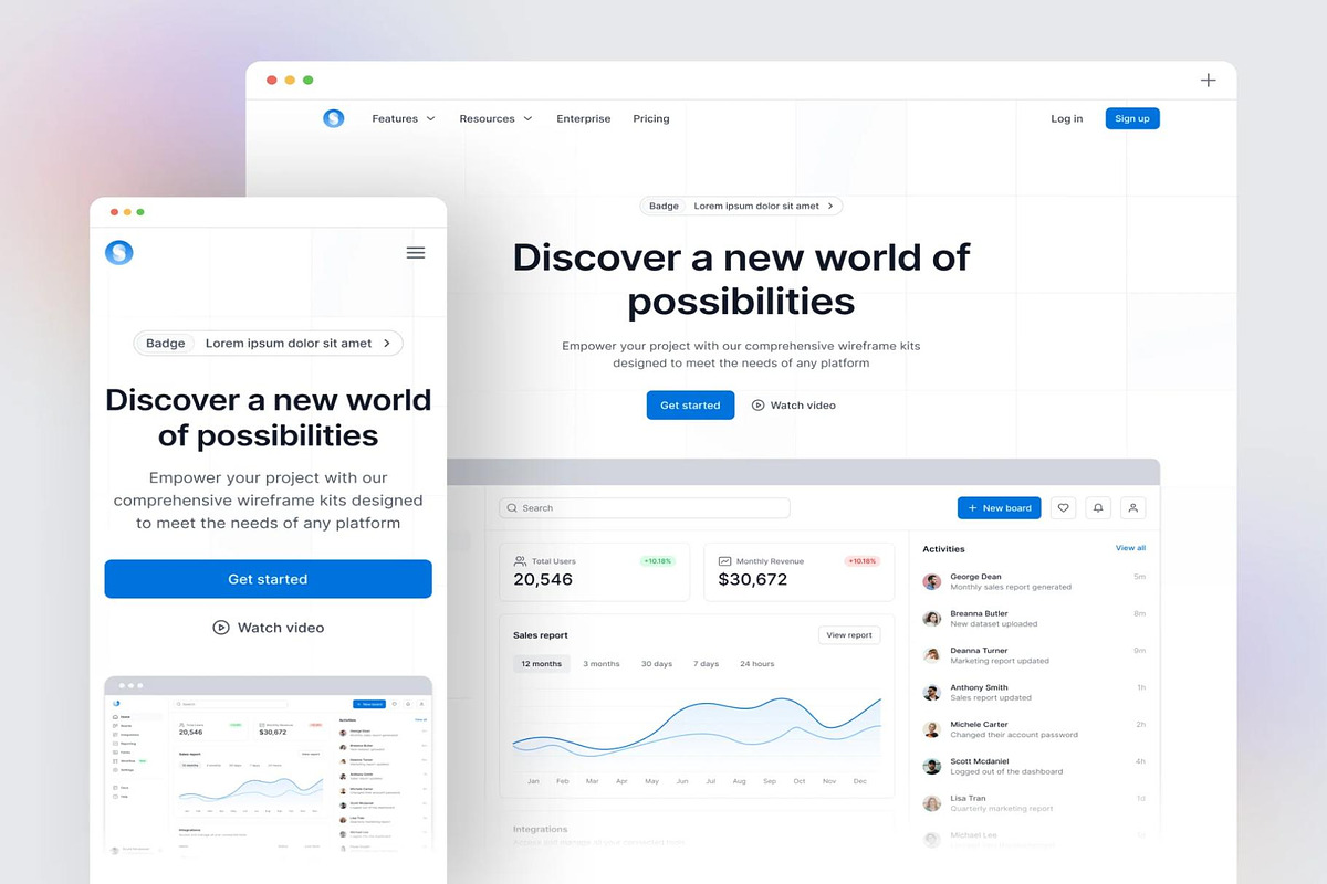 Sublima UI v3.0 UI kit Design system, an UI Kit Template by Creative Perspective (Photo 3 of 6)
