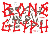 Boneglyph Font, a Symbol Font by Fontcamp Type Foundry (Thumbnail 10 of 10)