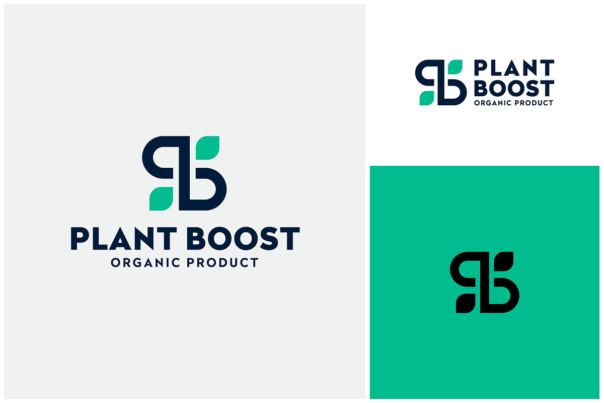 Letter PB Leaf Plant Botany Logo, a Branding & Logo Template by Enola99d (Photo 1 of 2)