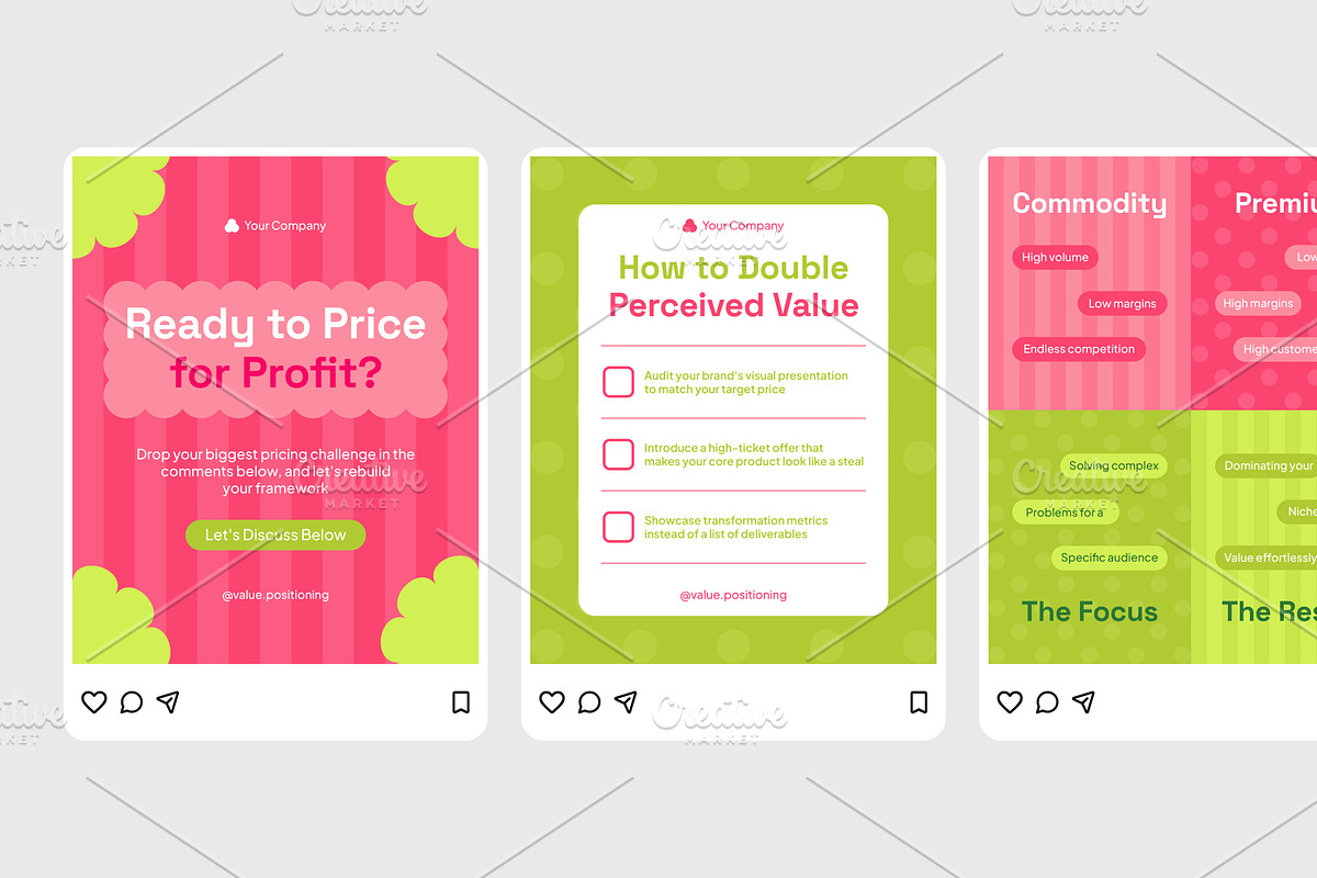 Brand Value Positioning, a Social Media Template by Izdihaar_Studio (Photo 2 of 4)