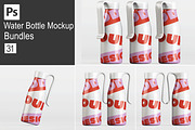 Water bottle mockup bundles, a Cups & Container Mockup by Ambo Ampeng (Thumbnail 1 of 32)