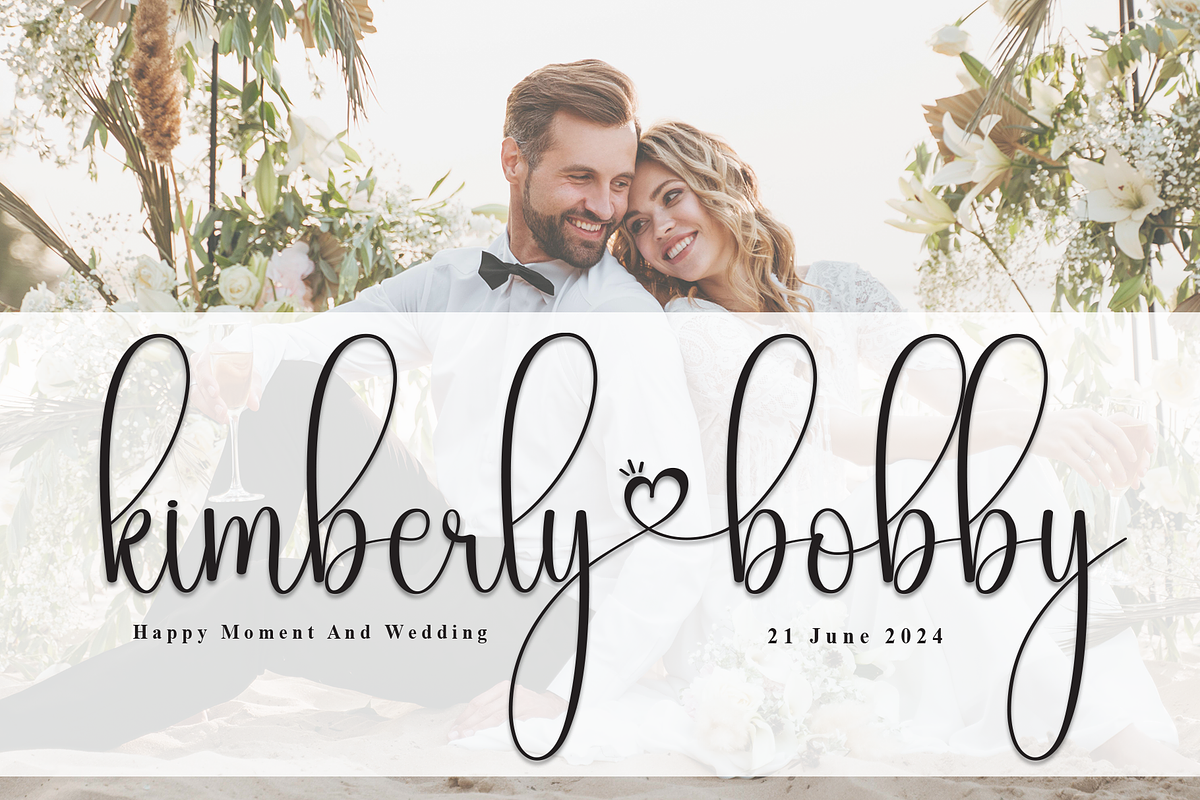 Lovely History | Script Font, a Handwritten Font by Scratchones (Photo 2 of 9)