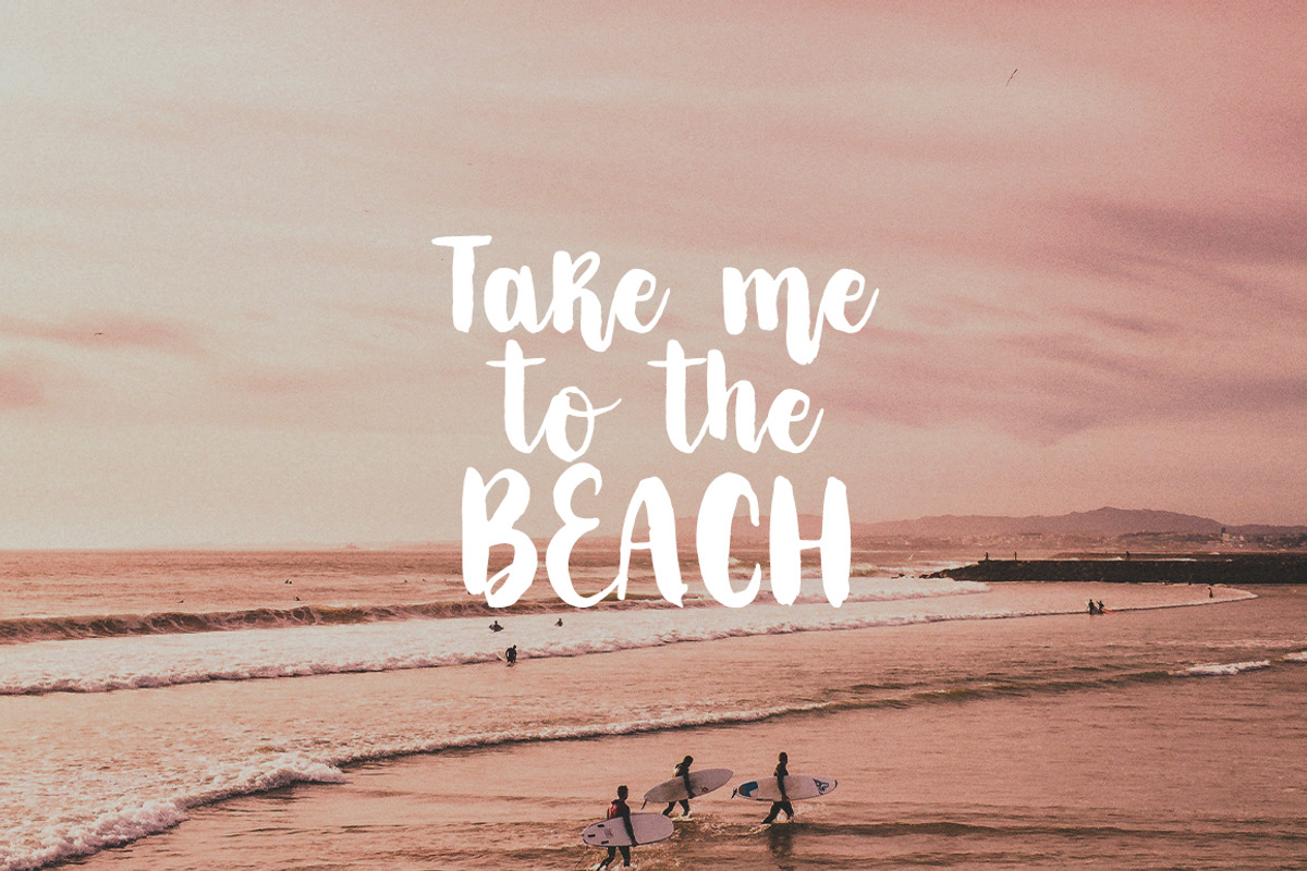 Goldberry brush hand-drawn font preview 2