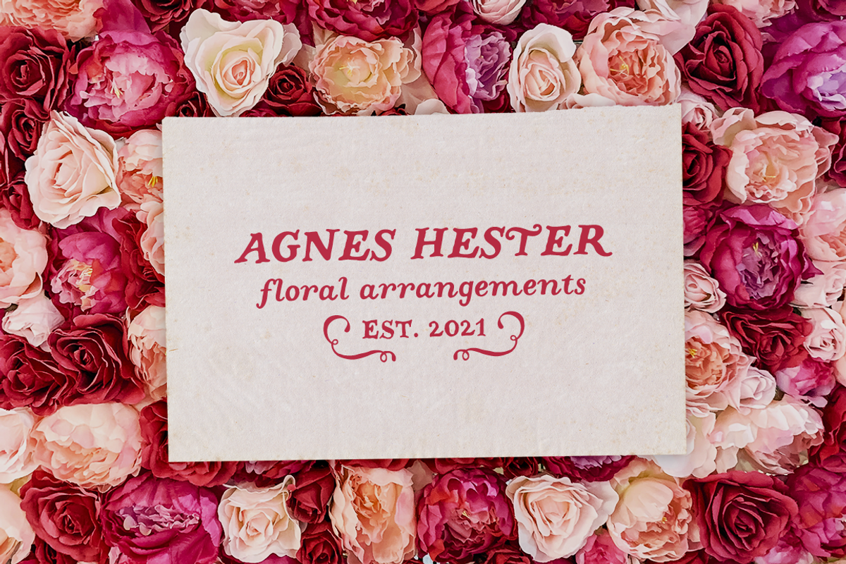Garden Song serif font and extras, a Serif Font by Ana's Fonts (Photo 6 of 12)