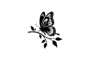 Butterfly Branch SVG Bundle, an Illustration by Creativeshirt (Thumbnail 30 of 31)