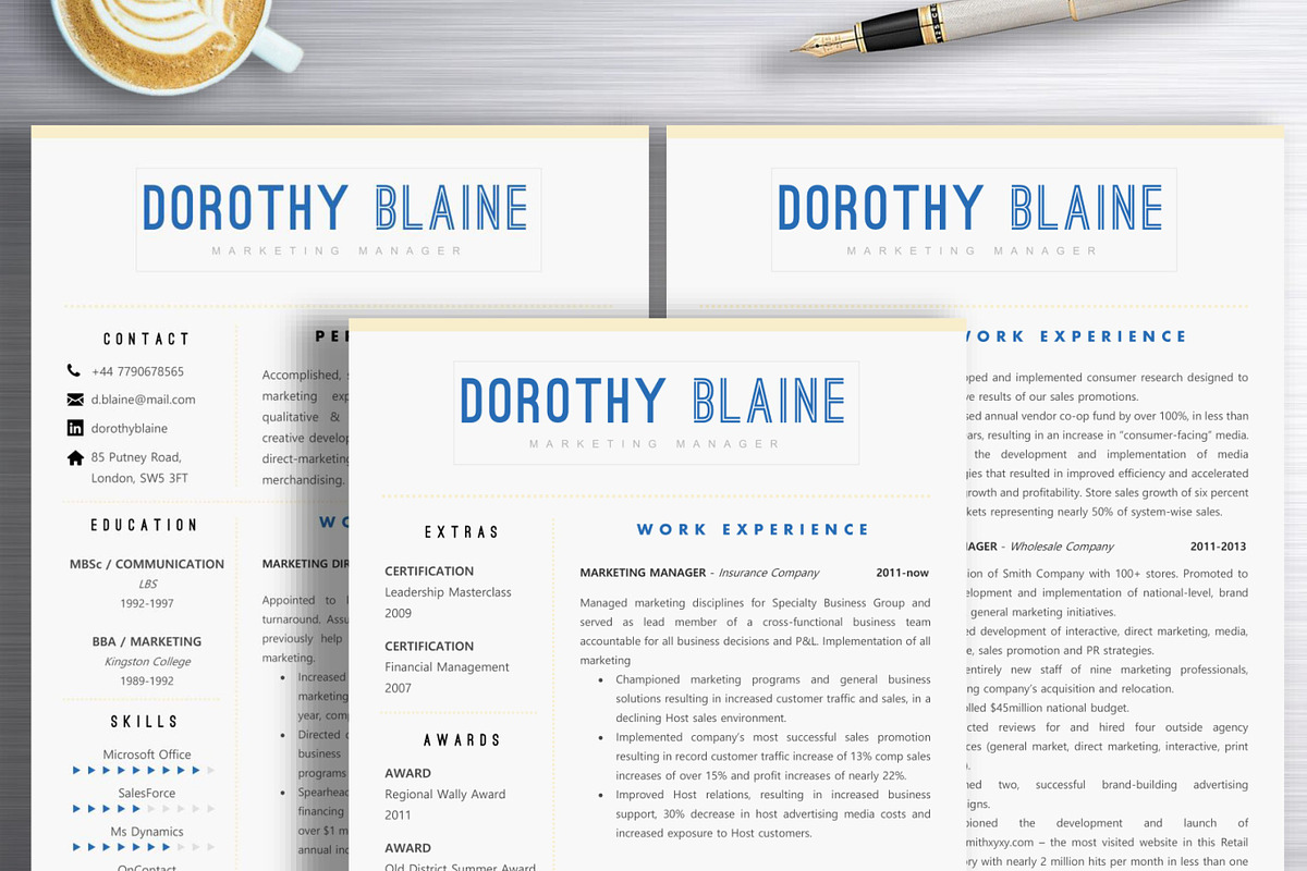 Resume Template | Dorothy, a Resume Template by ResumeWorkshop (Photo 3 of 5)