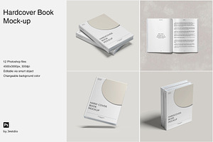 Hardcover Book Mockup