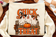 Chick or Treat Halloween PNG, a Seasonal Illustration by Canvas Craft (Thumbnail 4 of 6)