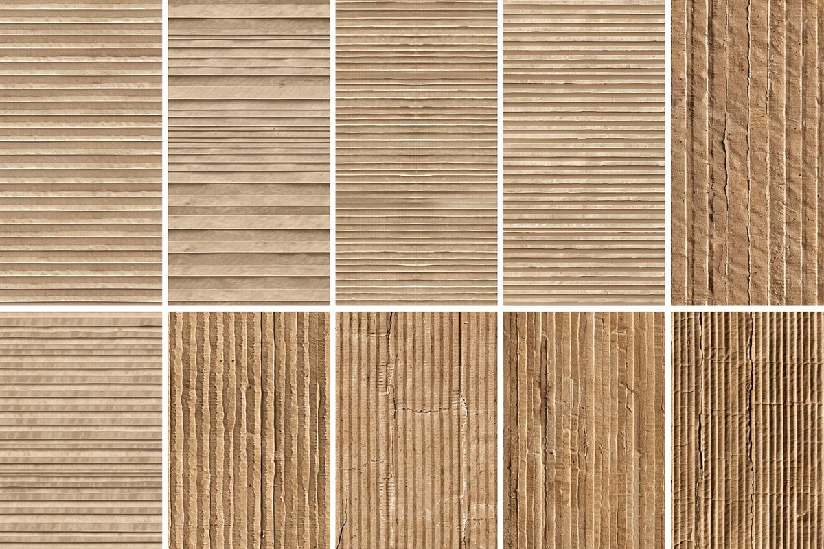 Cardboard Seamless Texture, Brown, a Pattern Graphic by BrushstrokeArtGB (Photo 9 of 11)