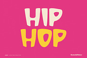 Sabiné - A Fun & Funky Display Font, a Sans Serif Font by Komet & Flicker (Thumbnail 7 of 12)