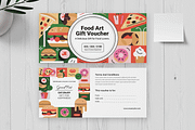 Food Gift Voucher Design, a Card Template by MightyDesign (Thumbnail 2 of 6)