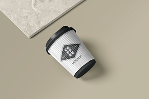 Disposable Coffee Cup Mockups