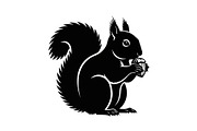 Black Squirrel Vector Icon Bundle, an Illustration by jahid234 (Thumbnail 38 of 51)